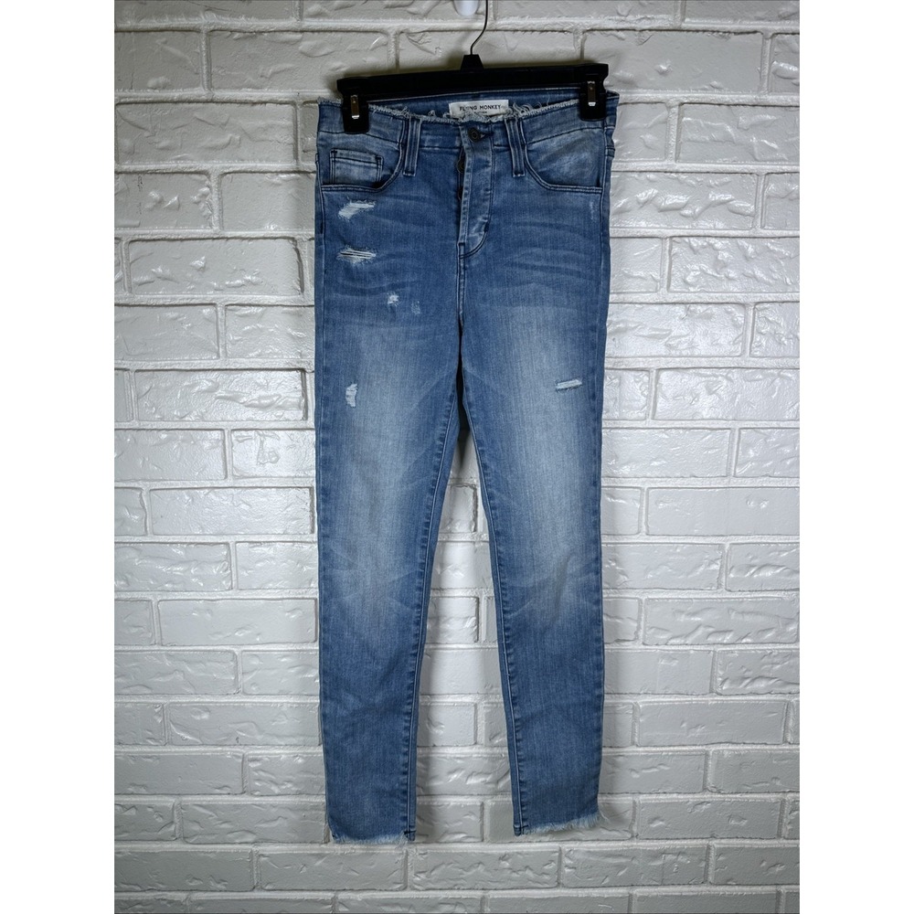Flying Monkey Jeans Womens Waist 24 Button Fly, Style y2431, Cut 8212mx
